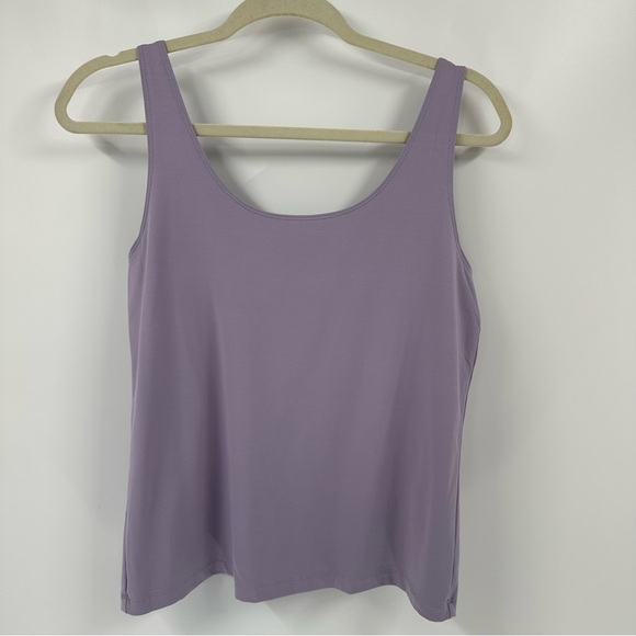 Chico's Tops - CHICO'S Sleeveless Tank Top Lilac Nylon Spandex Stretch Chico's 1 / US M Adj.